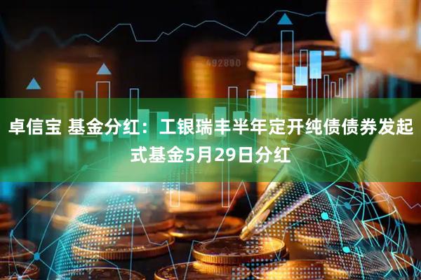 卓信宝 基金分红：工银瑞丰半年定开纯债债券发起式基金5月29日分红