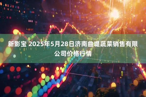 新影宝 2025年5月28日济南曲堤蔬菜销售有限公司价格行情