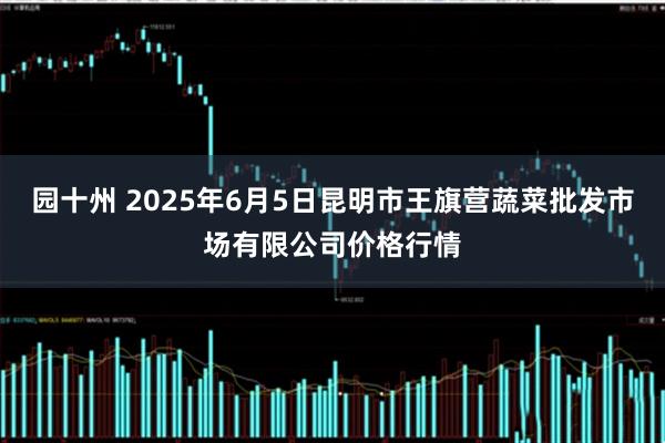园十州 2025年6月5日昆明市王旗营蔬菜批发市场有限公司价格行情