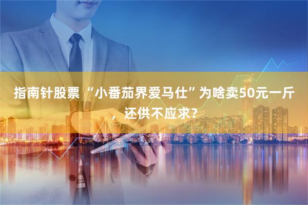 指南针股票 “小番茄界爱马仕”为啥卖50元一斤，还供不应求？